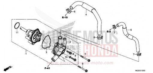 POMPE A EAU CB500FAF de 2015